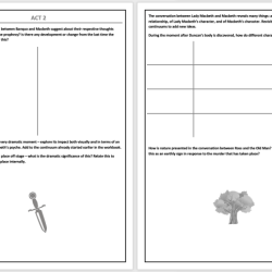 Macbeth student workbook answer key