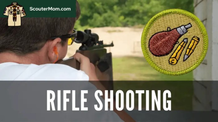 Rifle shooting merit badge worksheet