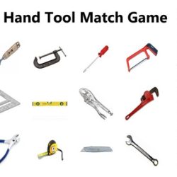 Printable hand tool identification worksheet